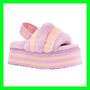 UGG Women’s Disco Slide Stripe - Primerose/Pink